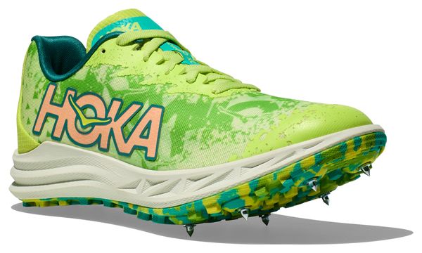 Chaussures d'Athlétisme Hoka Crescendo XC Vert Unisexe