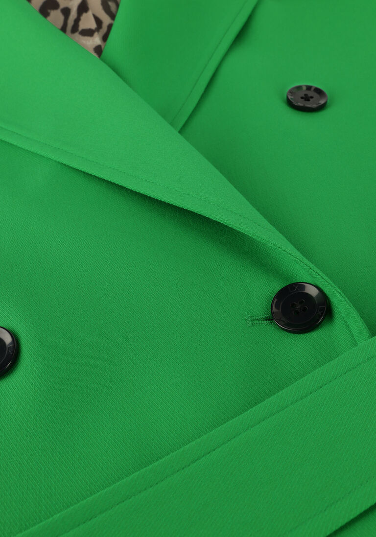 ALIX THE LABEL groene alix the label  ladies wovn long trench coat