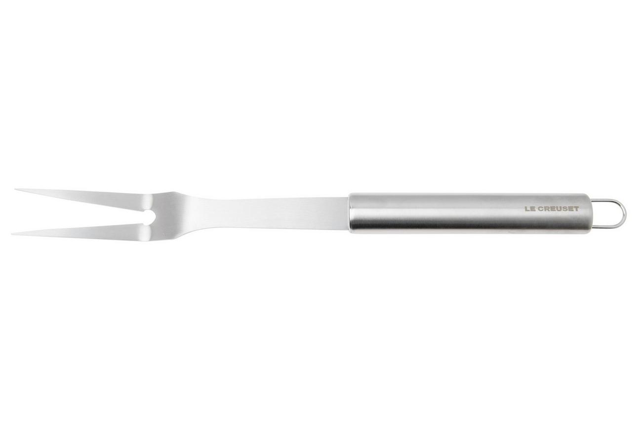 Le Creuset BBQ Outdoor Collection 41213000010000 Stainless Steel Fork, barbecuevork