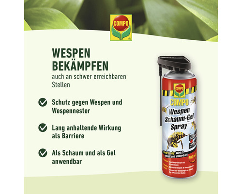 Wespenschuim-gelspray COMPO 500 ml
