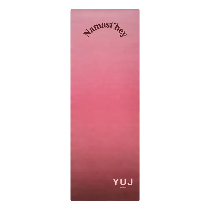 YUJ Paris Tapis de Yoga Gradient Namast'hey | Rose
