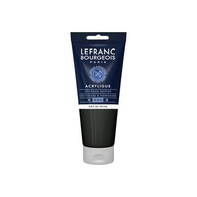 Lefranc Bourgeois - Peinture acrylique - gris de Payne - 200 ml