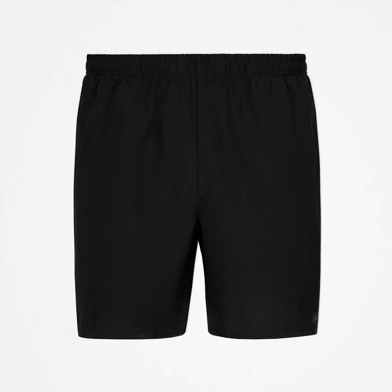 Kurze Sporthose Herren aus recyceltem Polyester Schwarz