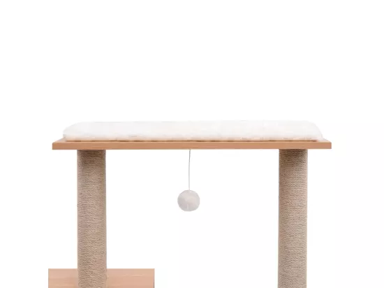 Arbre à chat avec tapis à gratter en sisal 104 cm