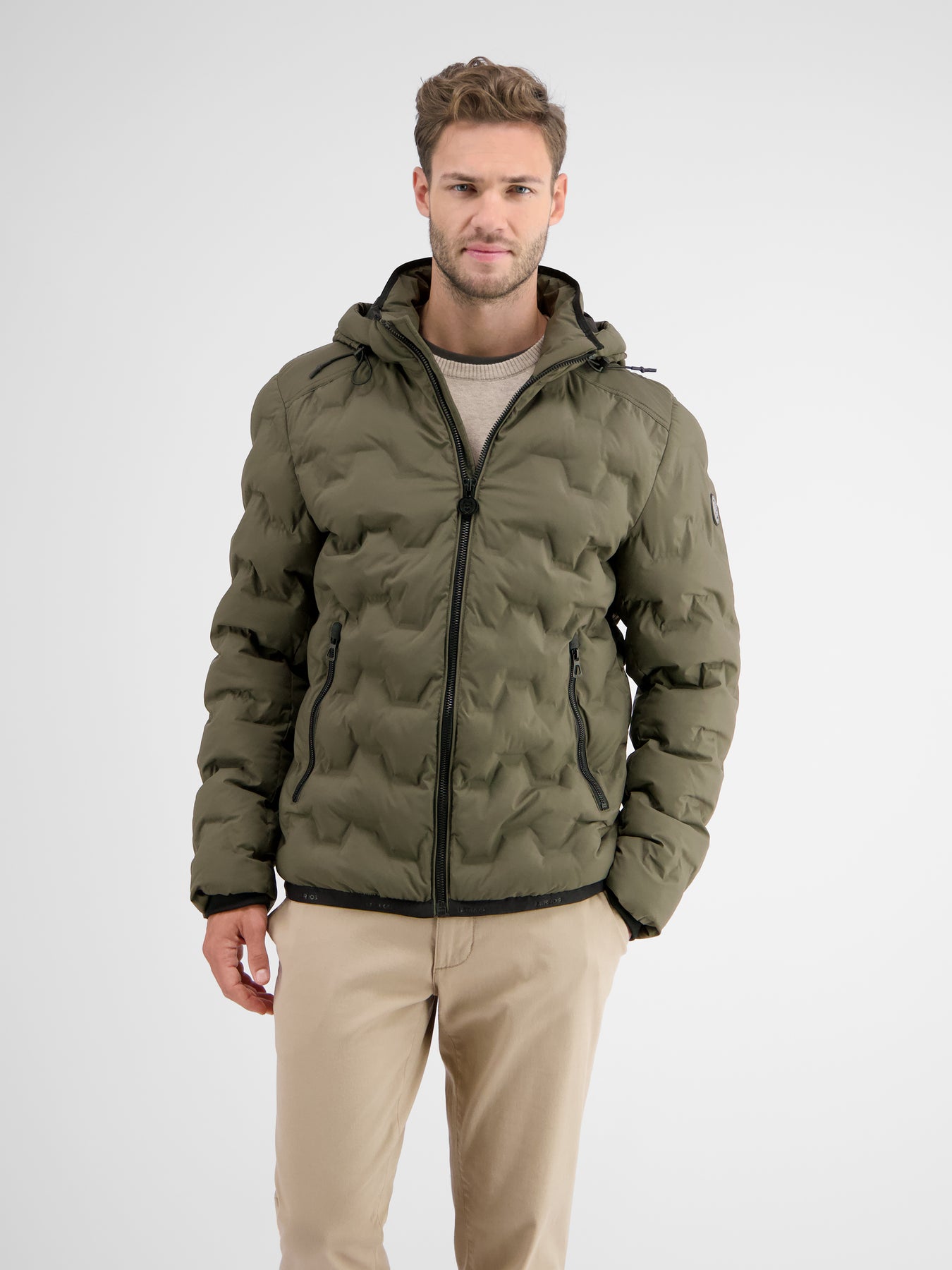 Leichter Kapuzen-Blouson