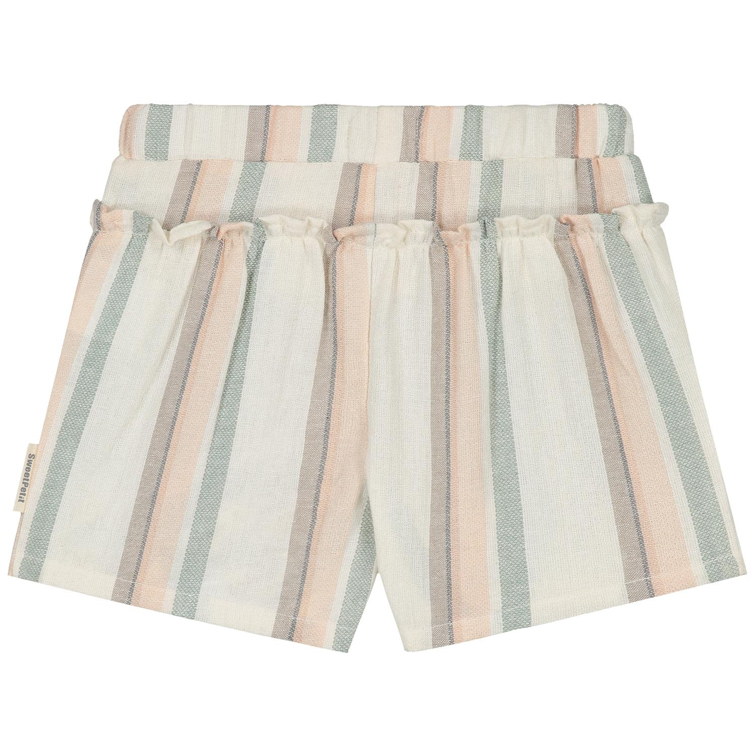 Sweet petit peuter short Resi  strepen multi