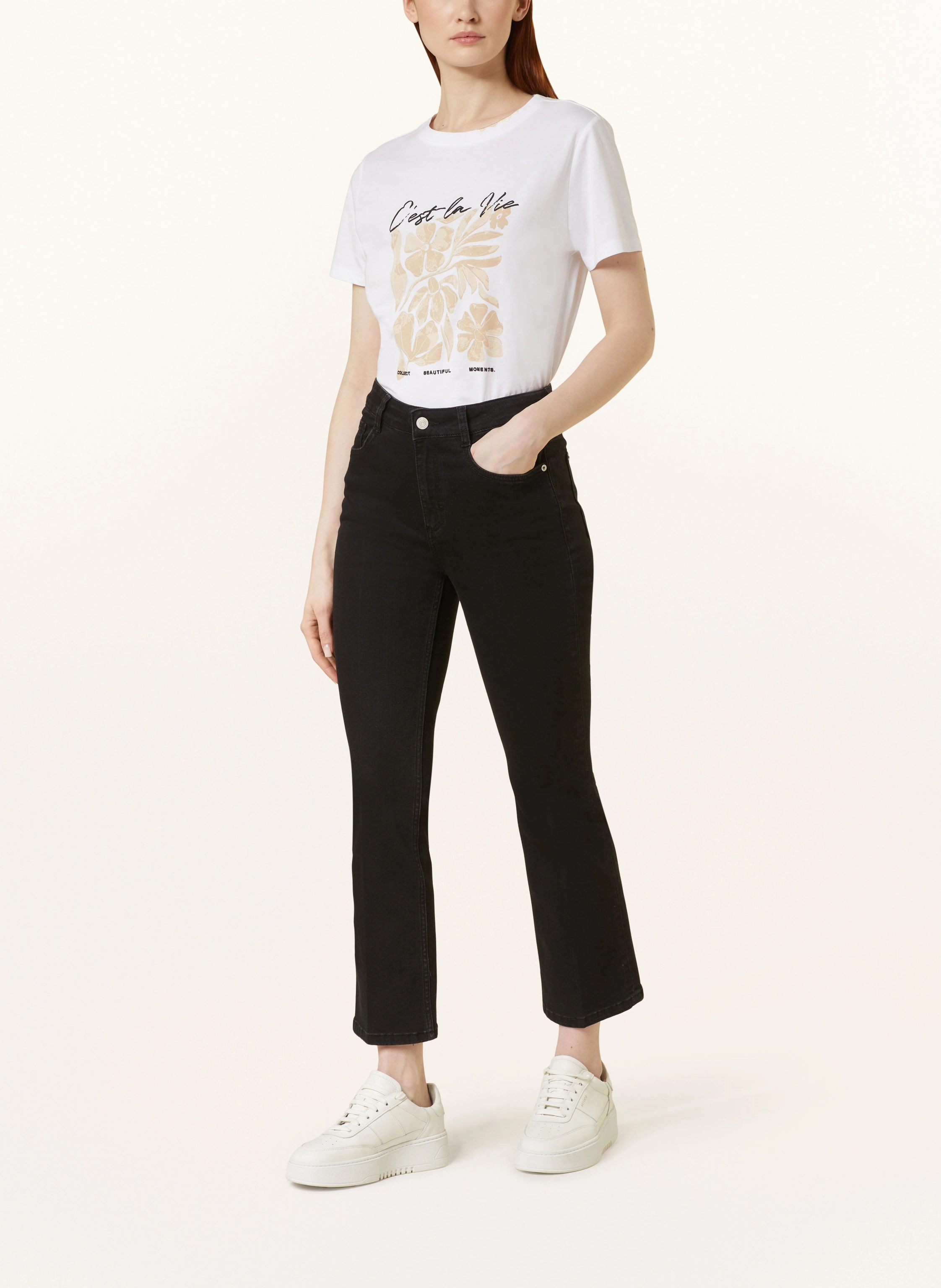 comma casual identity Straight Jeans