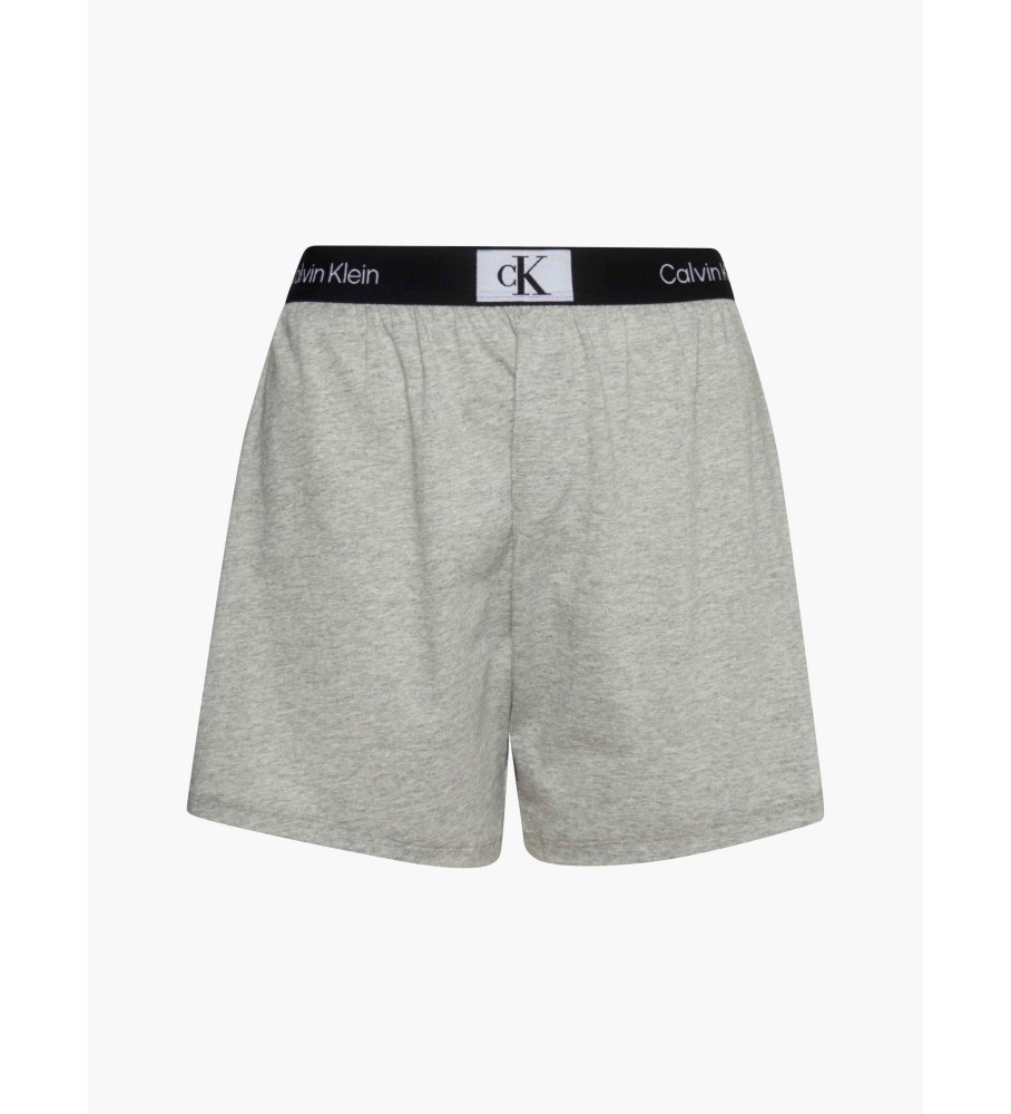 Calções de pijama cinzentos Calvin Klein CK96