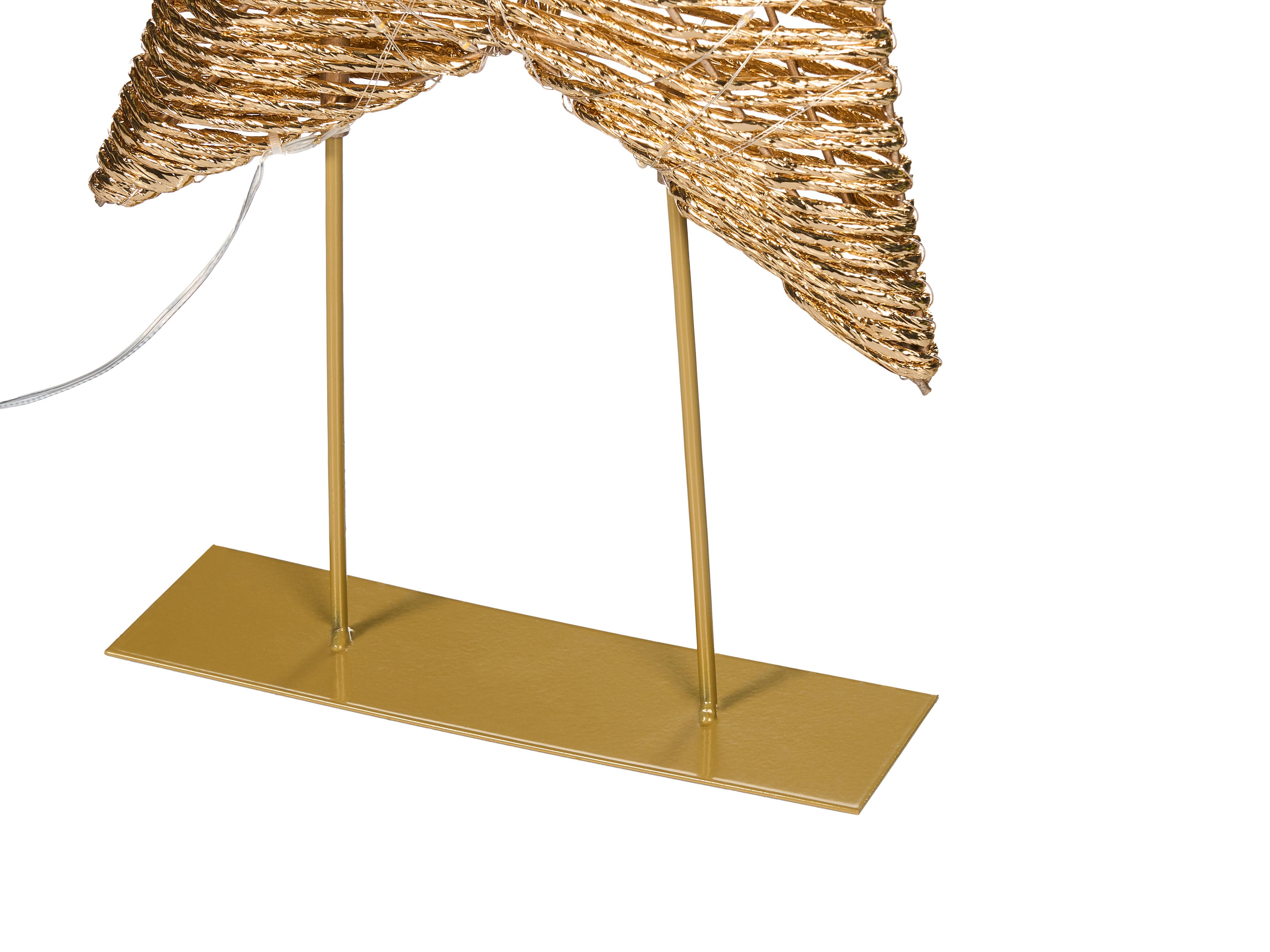 Kerstdecoratie LED FARUP Ster 51 cm Goud