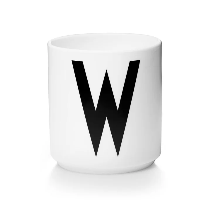 Design Letters - AJ Porzellan Becher W, weiss