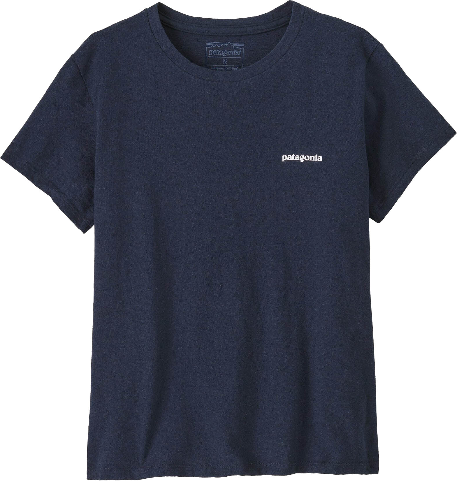 P-6 Logo Responsibili-Tee Dame New Navy