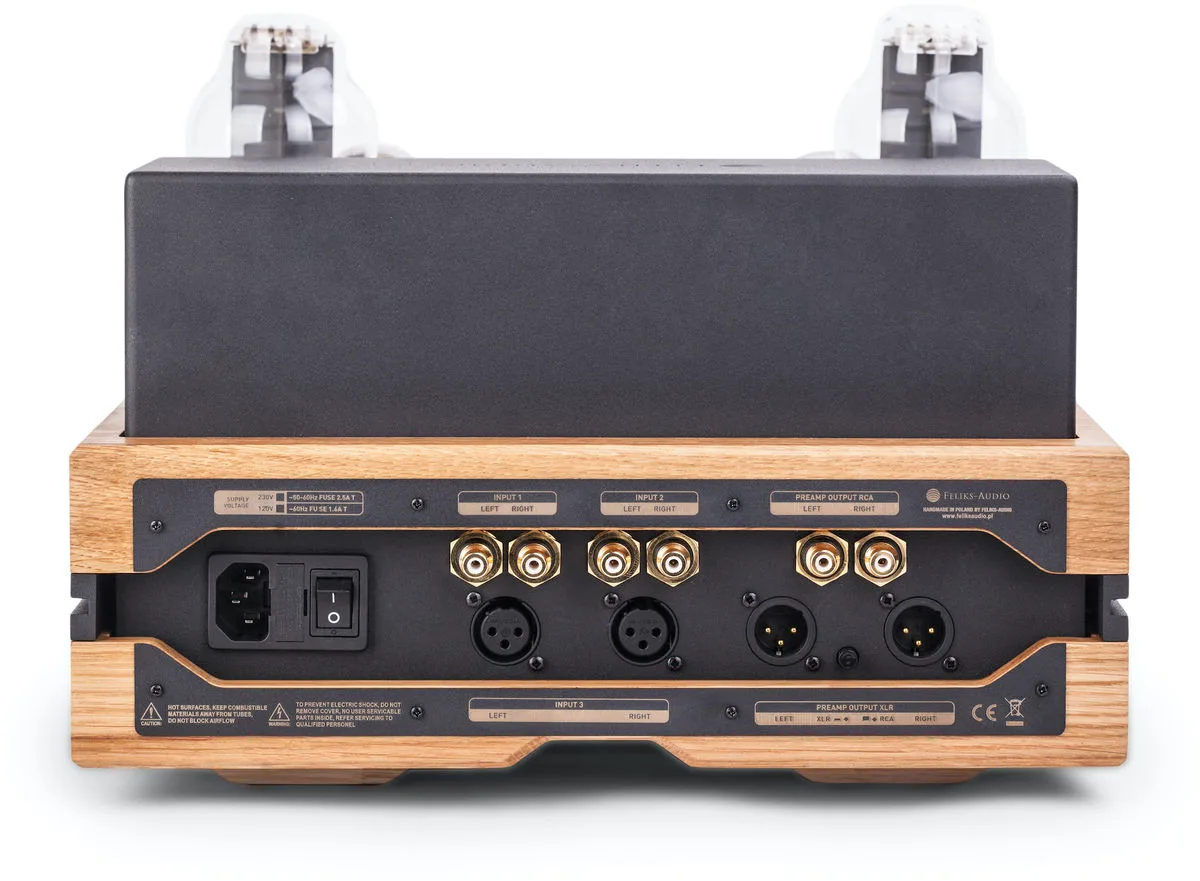 Feliks Audio Envy Standard Chêne clair Amplis casques