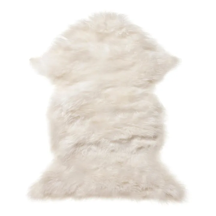 Maison de Vacances Peau de mouton anglais 65x95 cm | Blanc