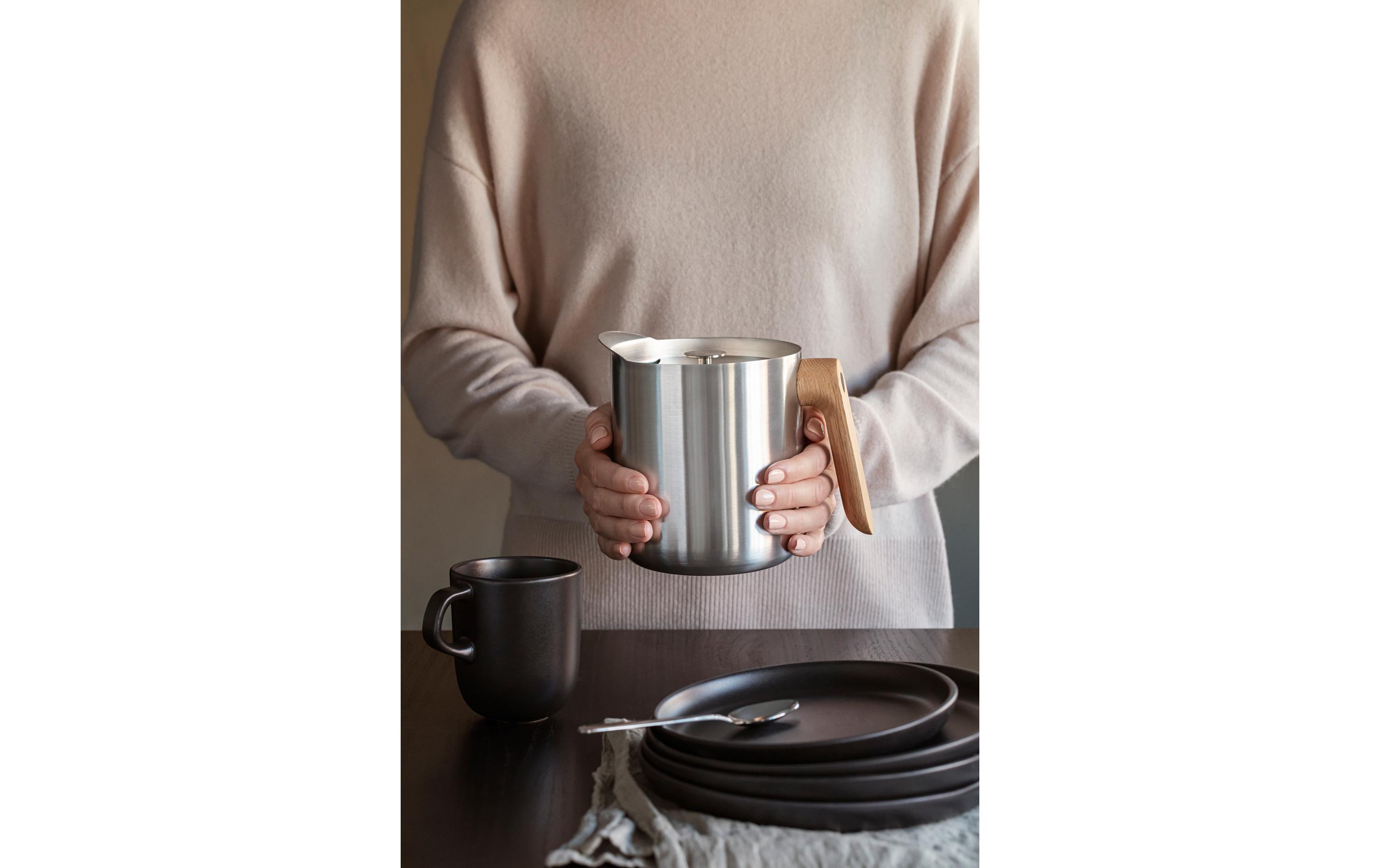 Teebereiter Nordic Kitchen 1 l, SilberTeebereiter aus Edelstahl