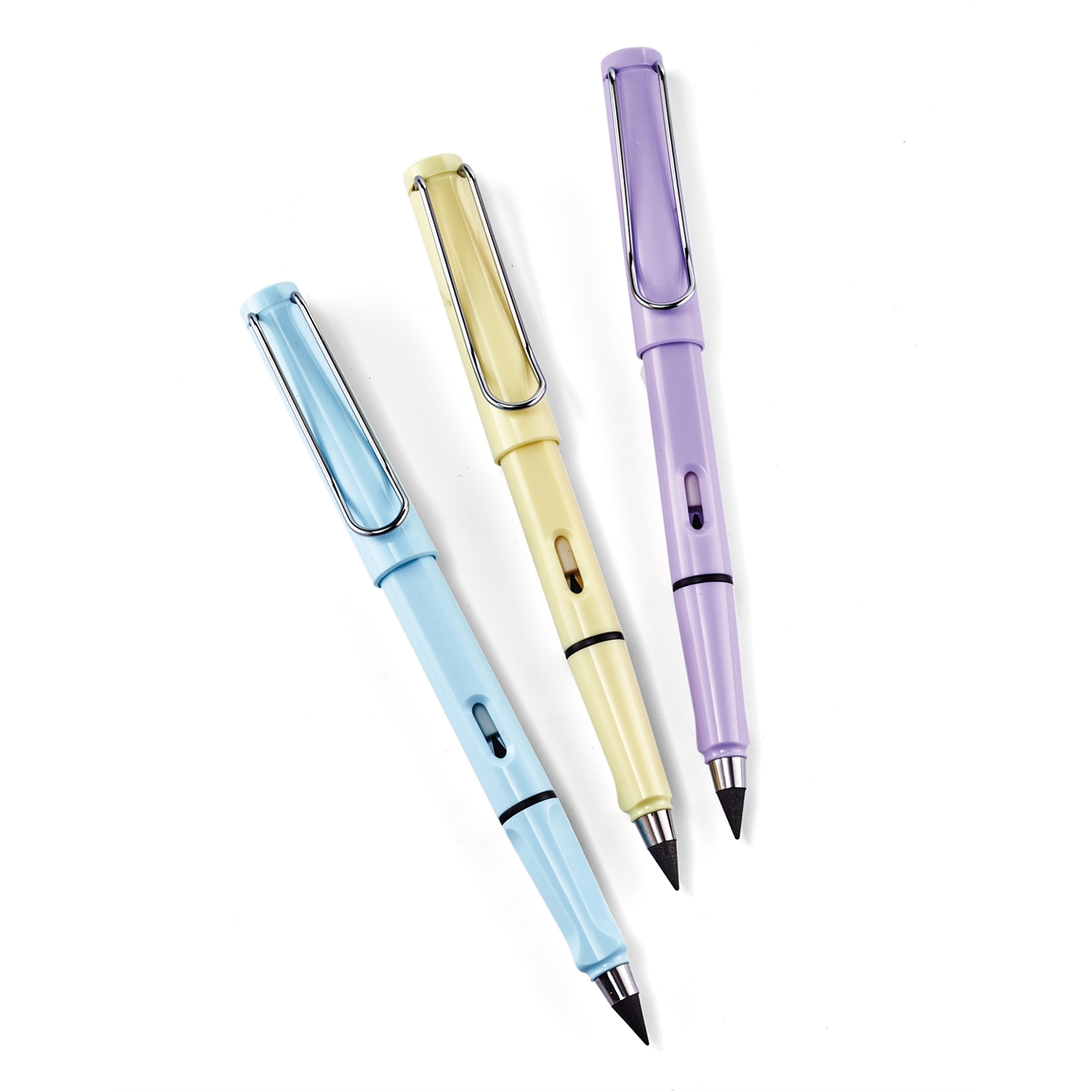 Lot de 3 crayons à papier longue durée