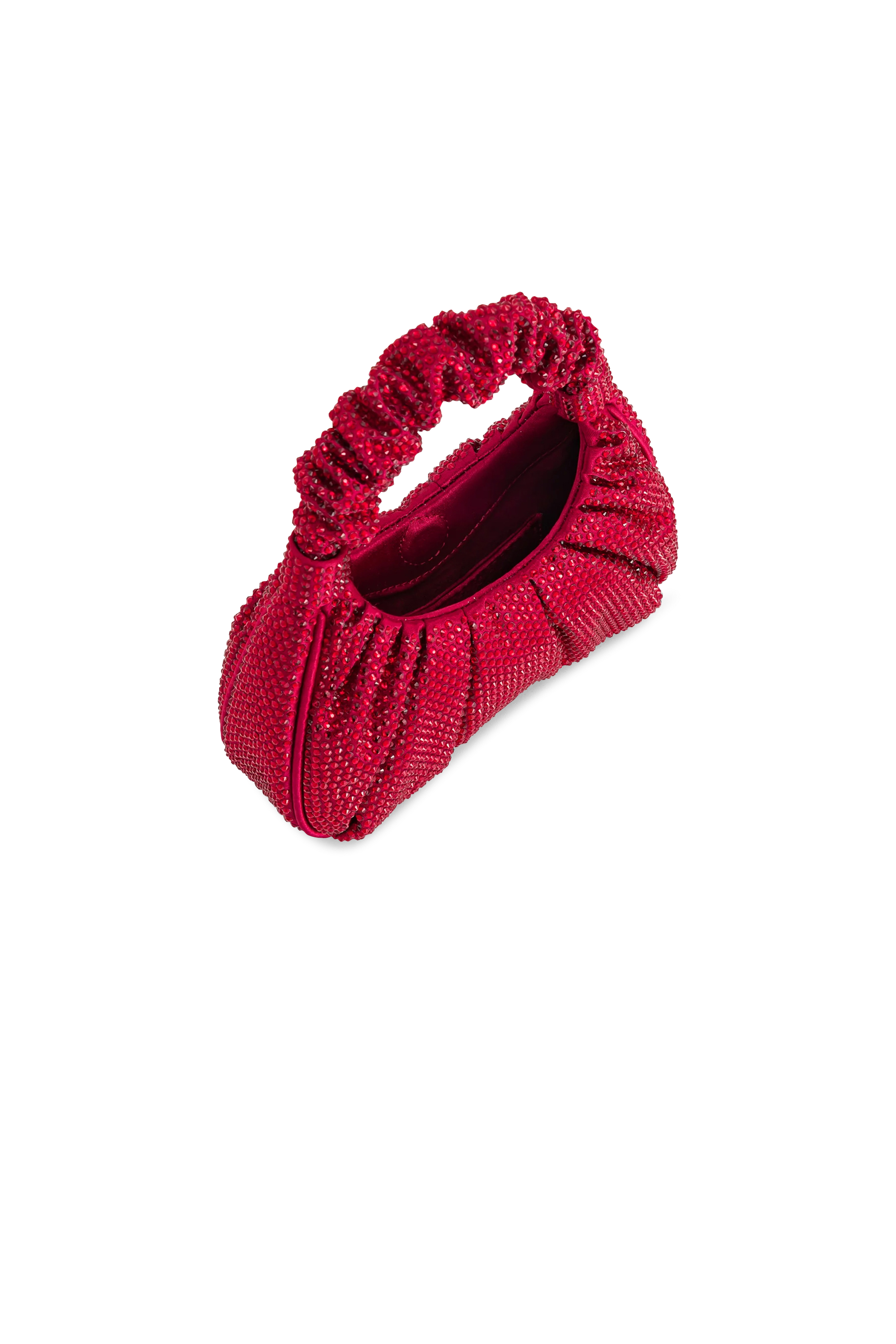 JW PEI Sac GABBI RUCHED STRASS Rouge