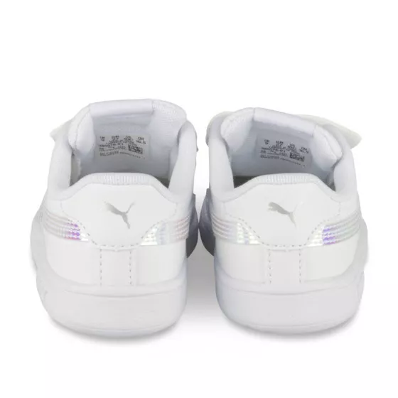Baskets BLANC PUMA Smash V2 Holo V Inf