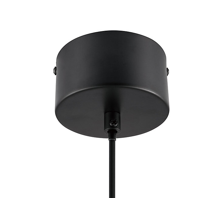 Suspension Crozon GoodHome E27 blanc mat
