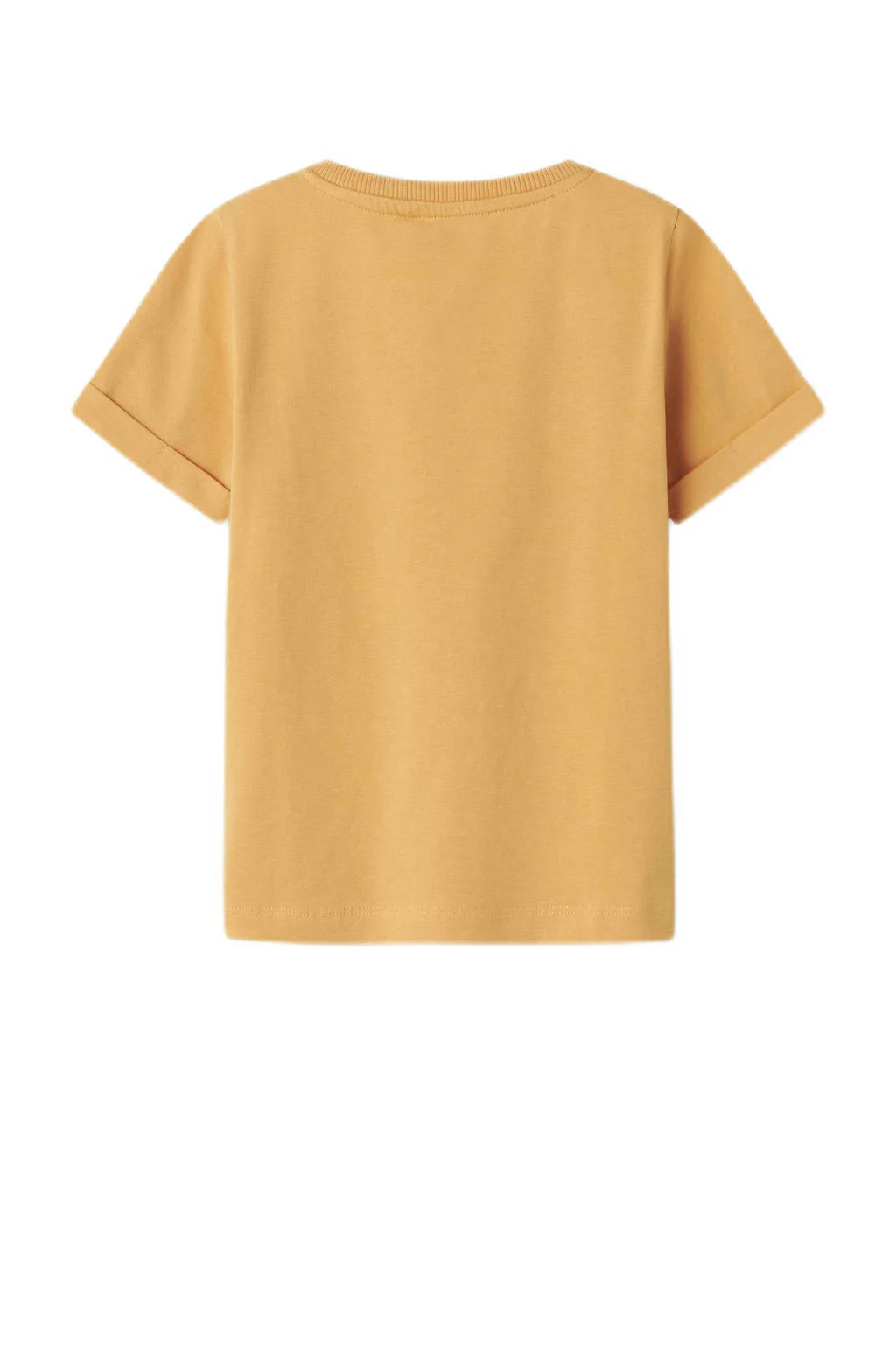 NAME IT t-shirt geel