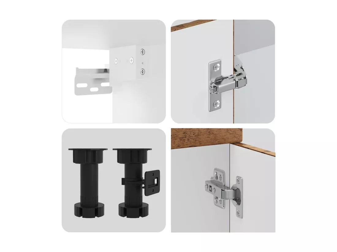 Ensemble d'armoires de cuisine 11 pcs Kalmar bois d'ingénierie