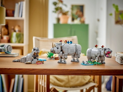 LEGO Wilde dieren: machtige neushoorn met vogels (31171)