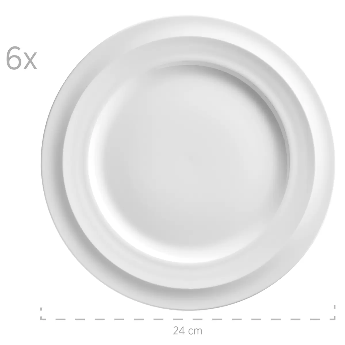 Kombiservice 30-tlg. VALAS weiss