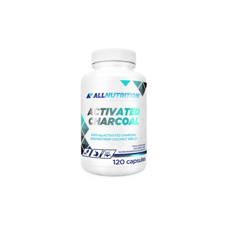 AllNutrition Active Charcoal Aktivkohle 120 Kapseln