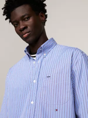 Camisa Premium Classics Listrada de Corte Regular