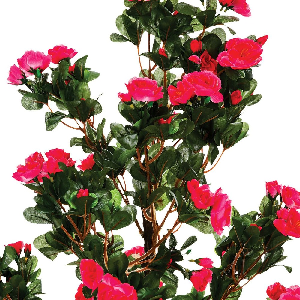Plante artificielle azalée en pot h 81 cm