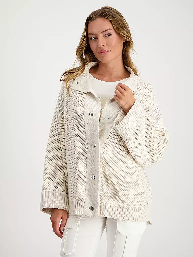 MONARI Strickjacke creme
