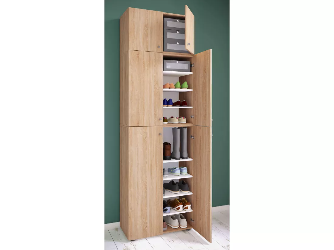 Armoire à chaussures Armoire à vêtements Lona 9f SA
