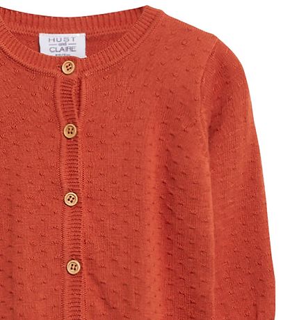 Hust and Claire Cardigan - Strik - Cammi - Orange