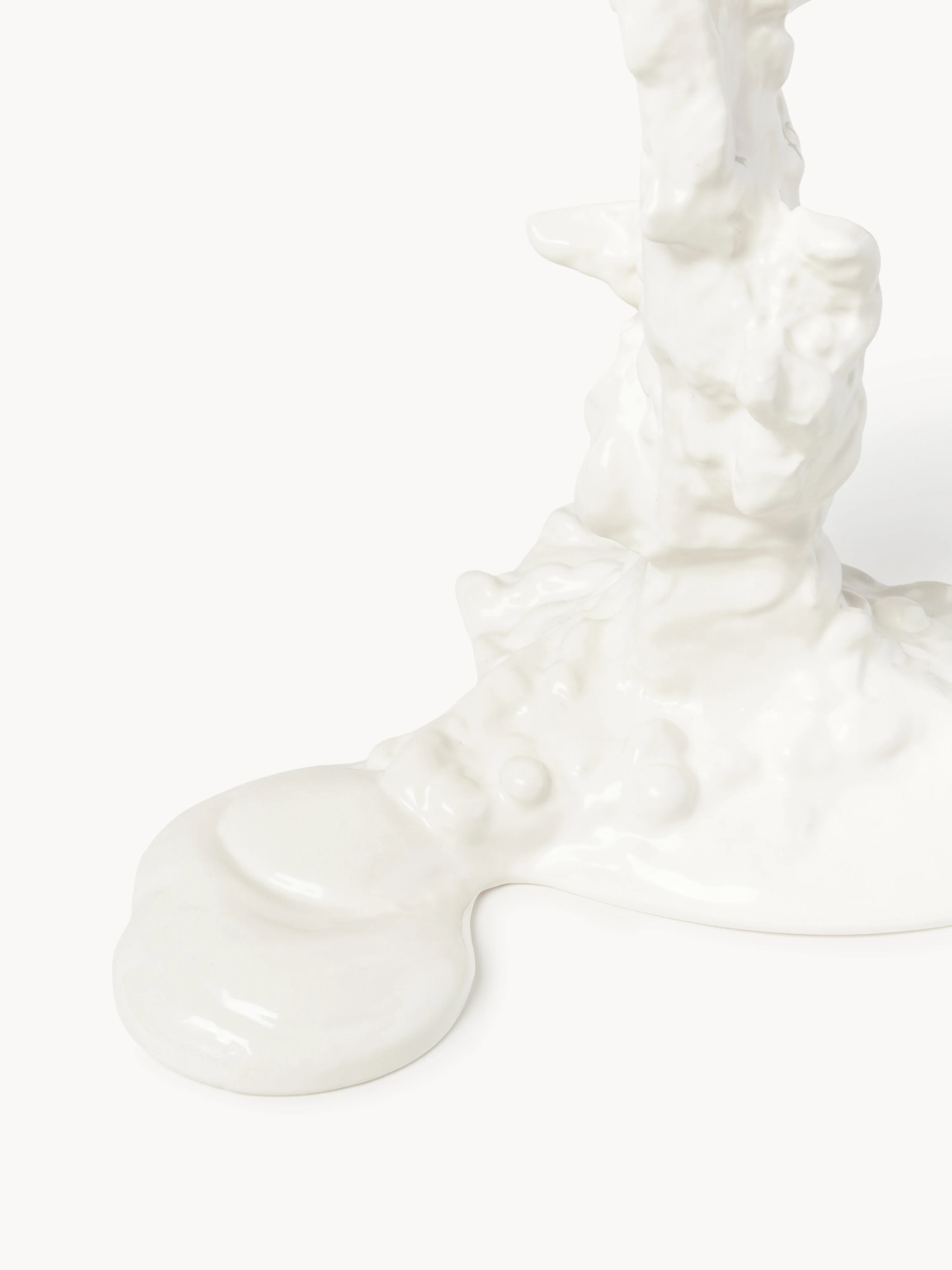 Kaarshouder Drip van metaal