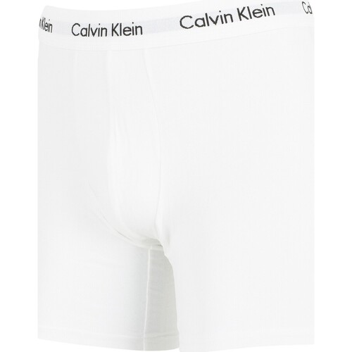 Calvin Klein Jeans - Pack De 3 Calzoncillos De Algodón Elásticos Blanco