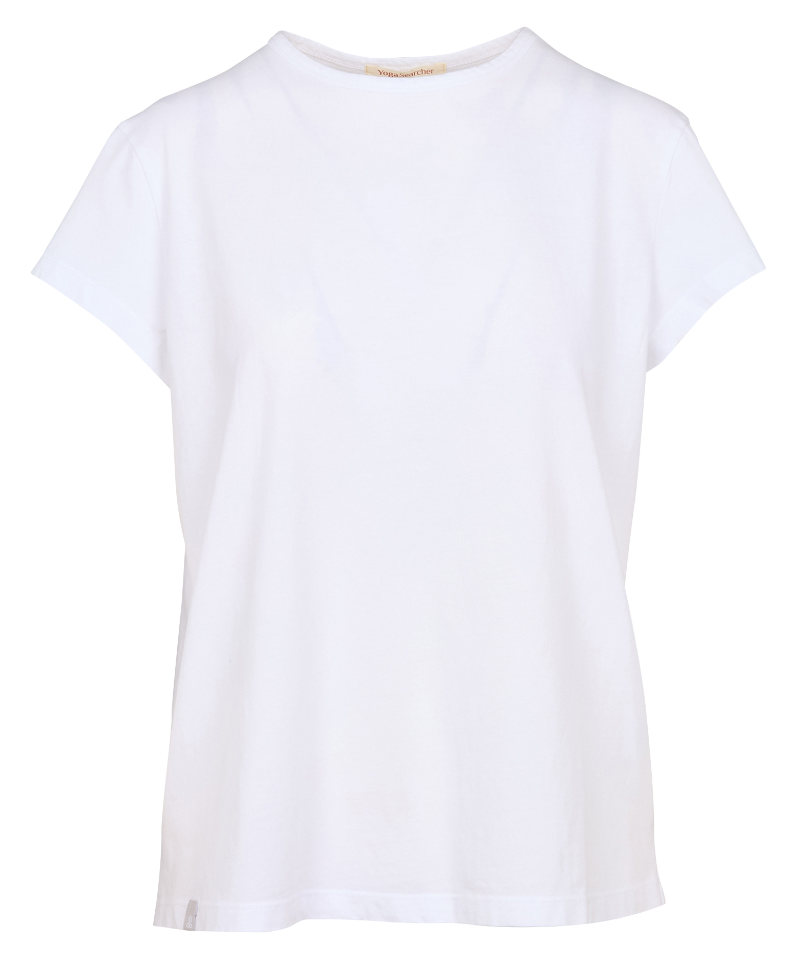 NAMASTE - Tee-shirt droit imprimé coton bio | Blanc