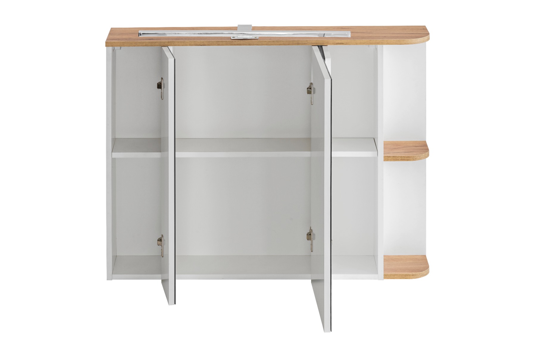 Comad Platinum 840 FSC spiegelkast 94cm wit/eiken