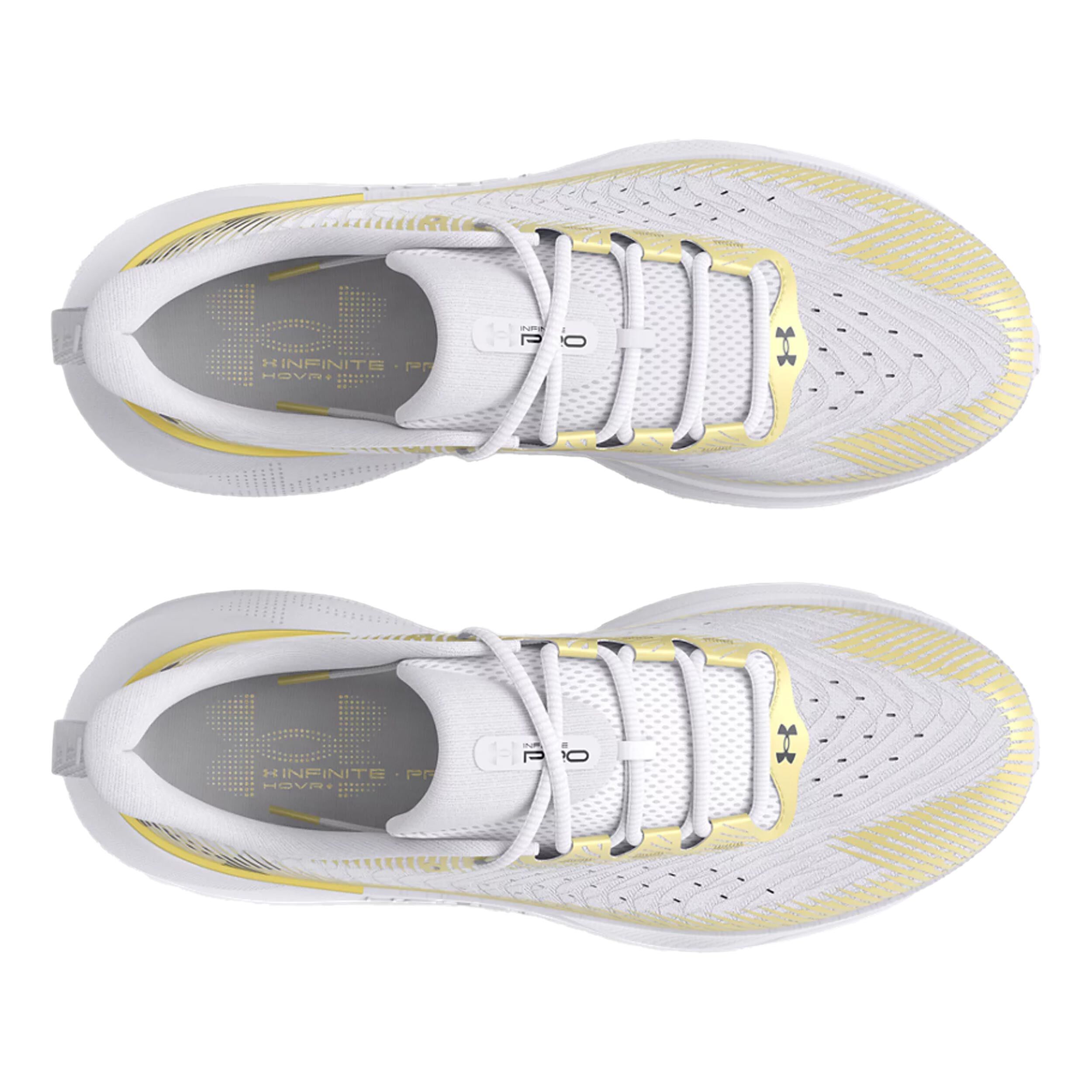 Under Armour Infinite Pro Chaussure De Running Sans Stabilisateurs Femmes - Blanc , Gris