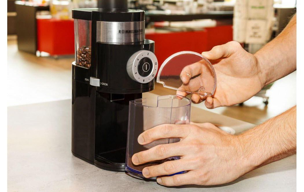 Rommelsbacher Kaffeemühle »20.EKM 200« 110 W Scheibenmahlwerk 250 gBohnenbehälter