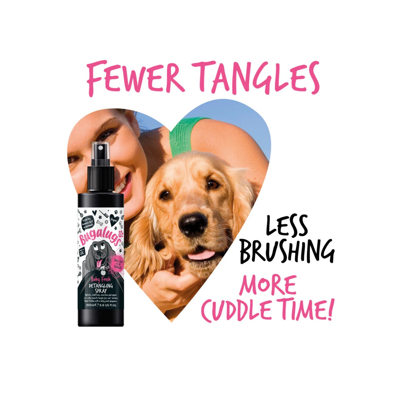 Bugalugs Fellentwirrungsspray Baby Fresh 200 ml
