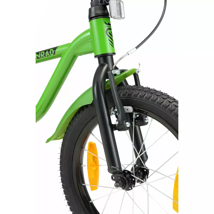 Löwenrad Kinderrad 16 Zoll LR Classic grün