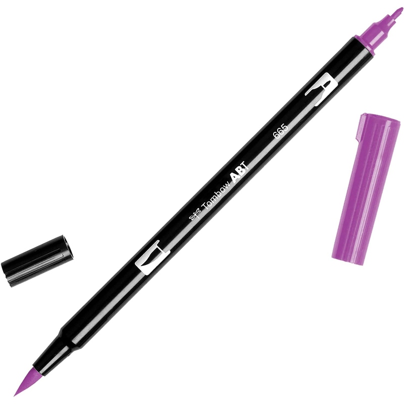 Tombow Pinselstift Dual Brush Pen ABT, 665 - purple