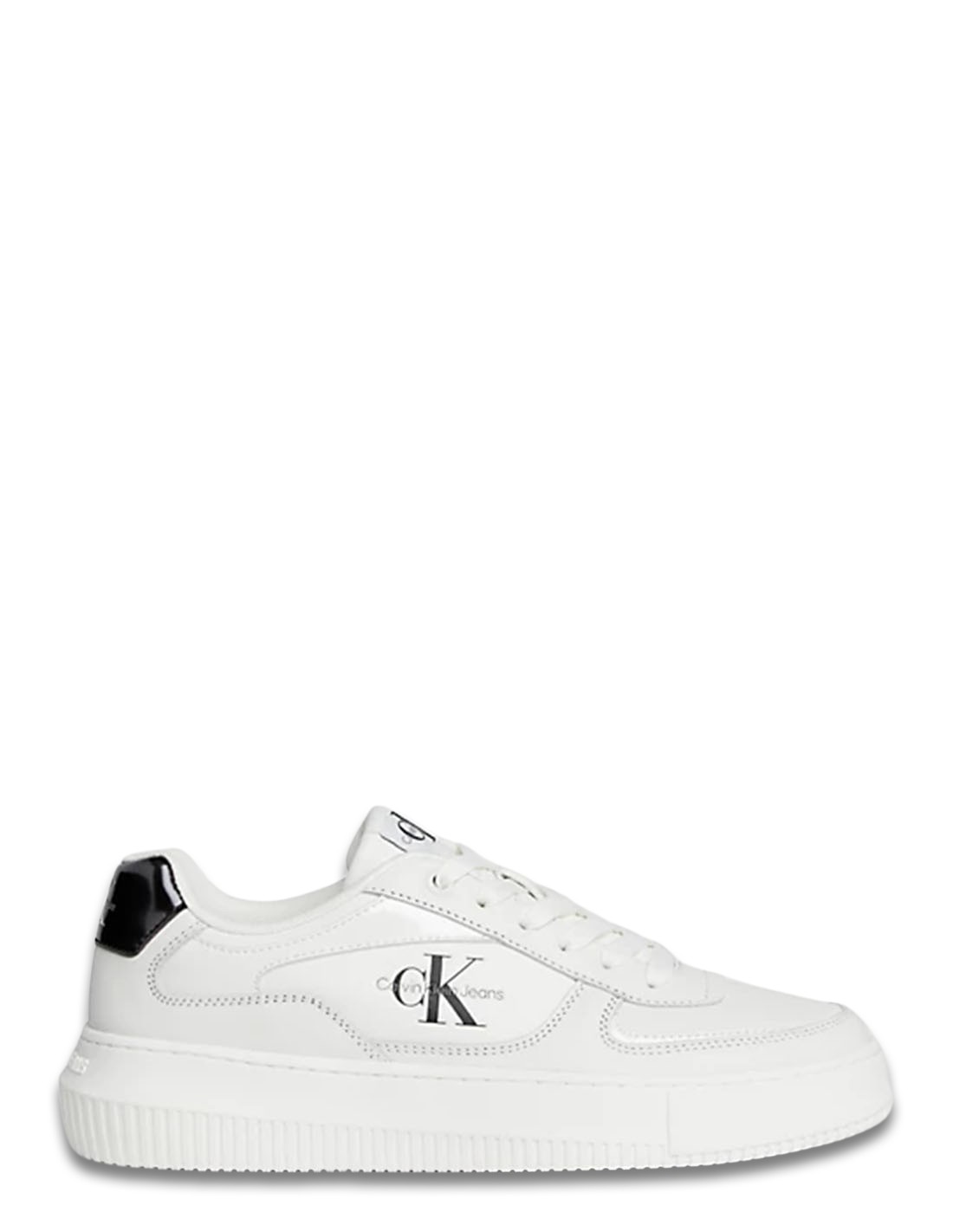 calvin klein Baskets de ville femme chunky cupsole low blanc