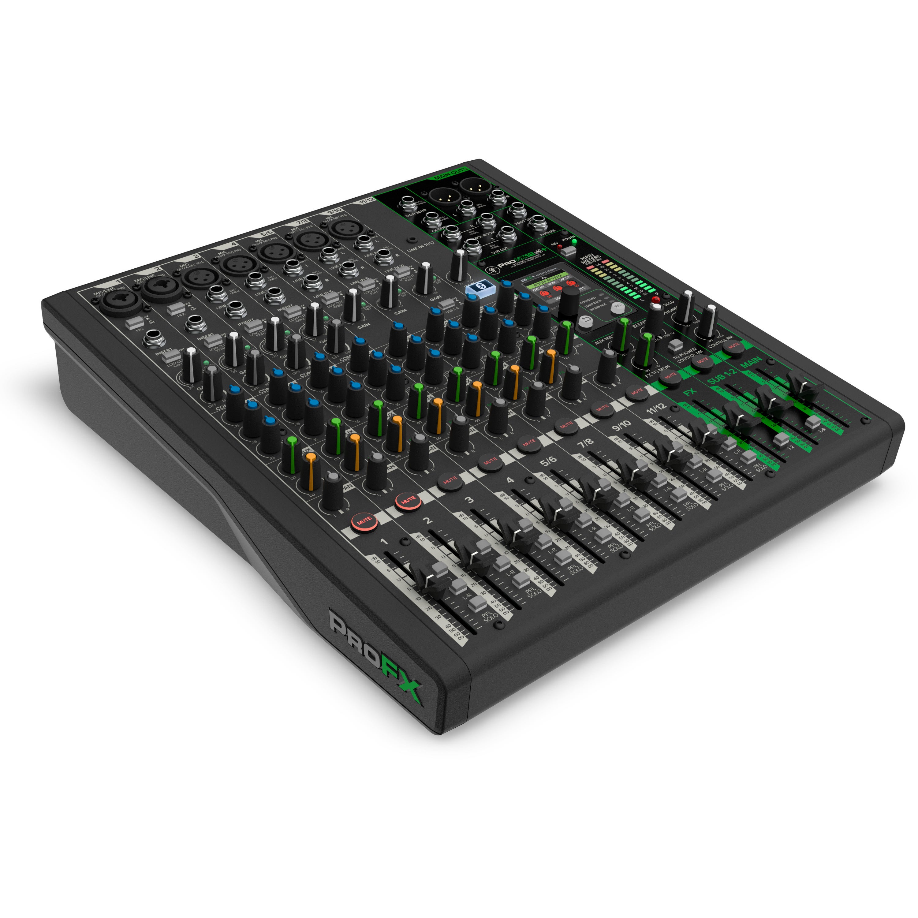 Mackie ProFX12v3+ FX-mixer met USB-interface