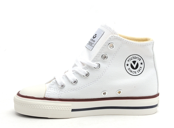 Victoria boots bottine enfant tribu botin lona 106500 blanc
