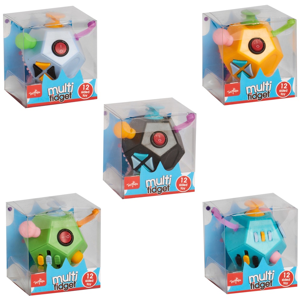 Toy Mania 12-seitiges Multi-Fidget-Toy-Sortiment