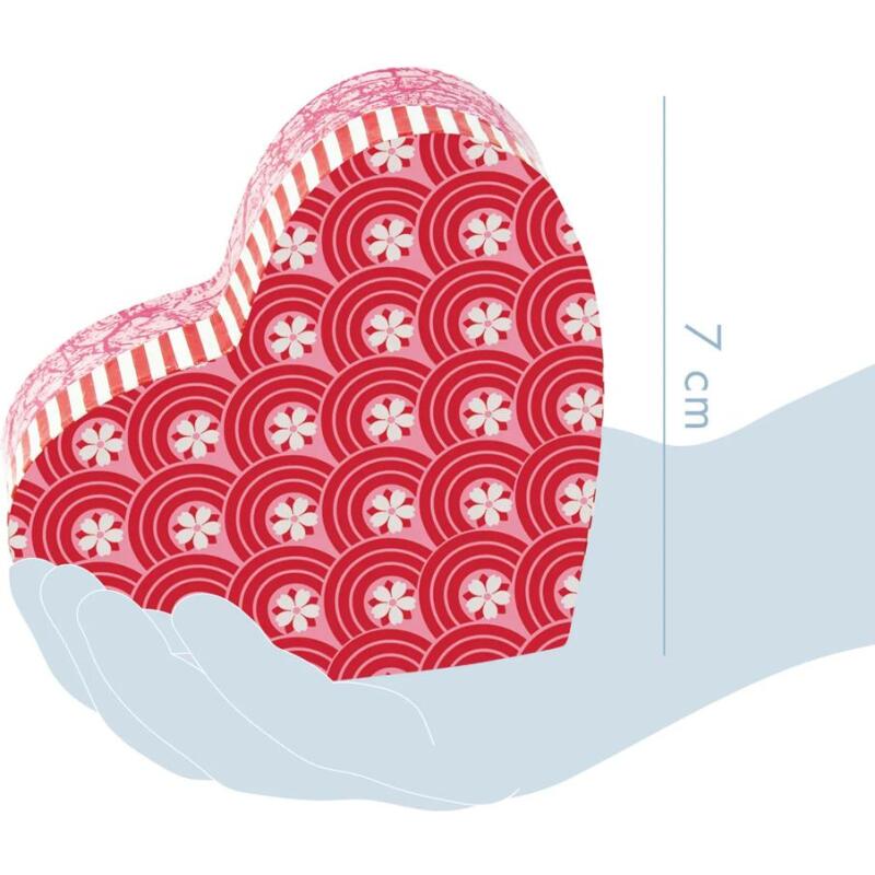 Boîte créative, Décopatch, Love - Rose