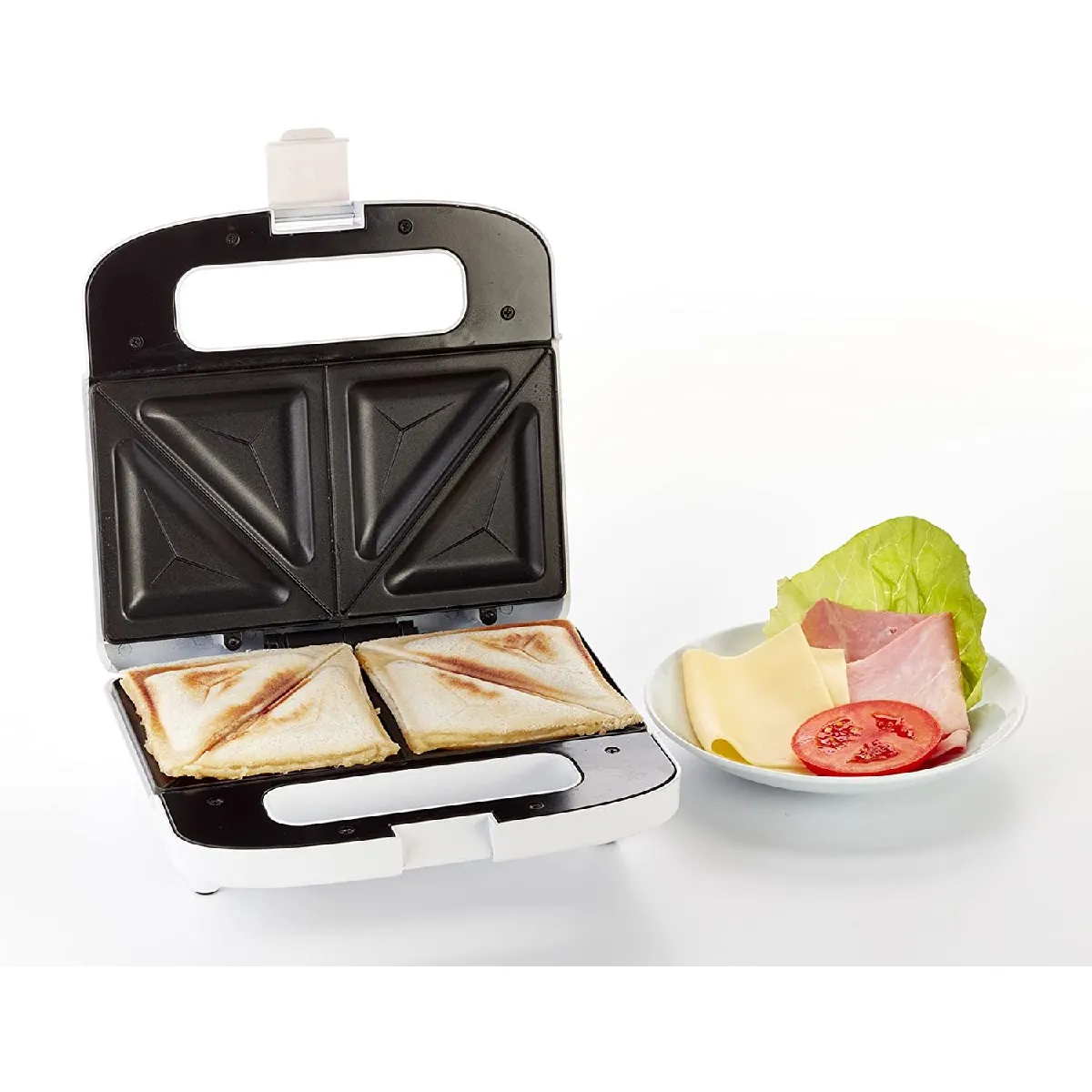 Ariete Appareil à croque monsieur compact - Blanc
