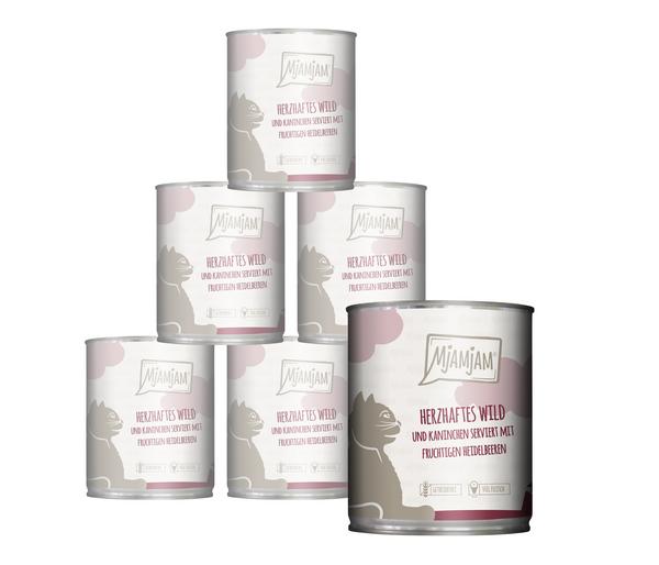 MjAMjAM® Nassfutter für Katzen herzhaftes