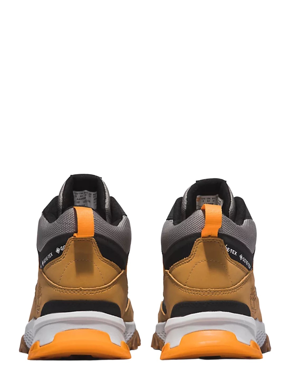 timberland boots homme lincoln peak mid gtx wht daim marron/jaune/noir/blanc