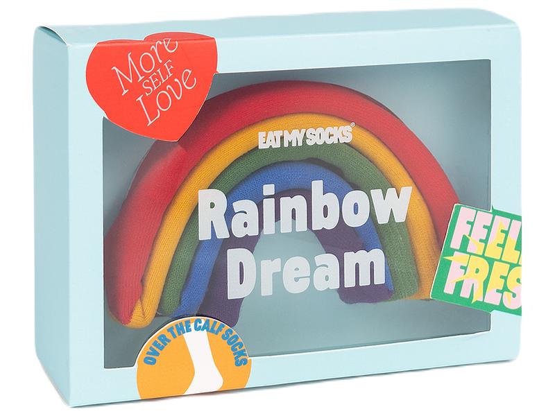 EatMySocks Socken Rainbow Dream 1 Paar, One Size Unisex Socken